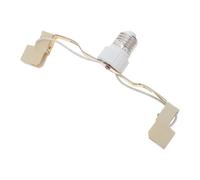OFFSCH Adaptateur de Douille de Lampe Céramique E27 vers R7s pour Ampoule Halogène, Conception Stable et Performance Constante, pour Ateliers et Usage Industriel