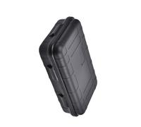OFFSCH Boîte de Survie en PP Noire Extérieure Multifonctionnelle | Légère à Transporter, pour Aventure Outdoor et Secours, Format Compact pour Outils