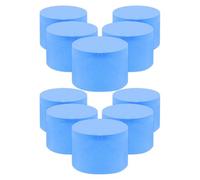 OFFSCH Bouchons Éponge pour Fourmilière Lot de 10, Absorption d'humidité pour Tube Nids, Diamètre 15 mm, Terrarium Fourmis et Habitat d'élevage