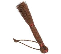 OFFSCH Brosse à Récurer en Fibres de Palmier pour Nettoyage Rapide de Bonsaï et Pots de Fleurs, Balai à Main Marron, Pratique et Sûr pour Jardinage