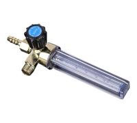 OFFSCH Débitmètre Échelle Claire Réducteur de Pression en Alliage et Manomètre Reducteur de Pression Précis pour Système de Brassage Maison