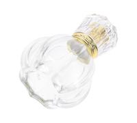 OFFSCH Flacons de Parfum et Faciles à Tenir en Verre Cristal Rechargeable 2pcs de 50ml Bouchon de Couronne, Réutilisables pour Décoration de Table Maison