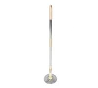 OFFSCH Manche Renforcé Balai en Acier Télescopique Rotatif, Inoxydable | Pièce Détachable pour Tête Ronde, Design Rotatif et Anti- , Finition Kaki, Usage Ménage Quotidien