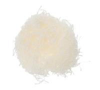 OFFSCH Papier Froissé Blanc 100g de Papier Raffia Naturel pour Remplissage Décoratif de Boîte et Paquet pour Fournitures de Mariage et Emballage