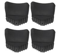 OFFSCH Patins de Pieds d'Échelle en Caoutchouc 4 Pièces - Protection Antidérapante 40x20mm pour Échelles Télescopiques Usage Ménager