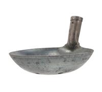 OFFSCH Pelle à Tamis en Métal Robuste en Entretien Grosse Capacité, Conception Verticale pour Nettoyage des Puits D'égout et Boues de Drainage pour Usage Professionnel