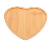 OFFSCH Plateau Vide en Bambou pour Kit de Bricolage Mosaique, Support Stable à Surface Lisse, pour Accessoires de Table à Manger et Décoration Intérieure
