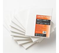 OFITURIA Panneau de Mousse Blanc A3 (29.7x42 cm) Pack 6 u, Plaque de Polystyrène Expansé Léger et Rigide, Foamboard Polyvalent Facile à Couper, Idéal pour Bricolage et Maquettes, 5 mm