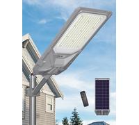 Ofuray Of-13000W Lampadaire Solaire Exterieur, 6500K Projecteur Led Extérieur Puissant, Spot Solaire avec Detecteur de Mouvement, IP67 Étanche Eclairage Lampes Solaires pour Garage, Jardins, Cour