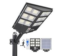 Ofuray Of-2000W Lampadaire Solaire Extérieur avec Détecteur de Mouvement