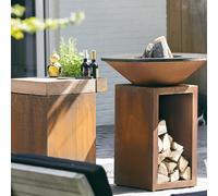 OFYR CLASSIC STORAGE - BRASIER BARBECUE AVEC PORTE BOIS
