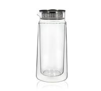 OGO Living – Carafe Viktor double paroi avec couvercle infuseur en inox 650 ml