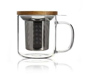 Ogo Living - Théière Tisanière Gustave En Verre Borosilicate