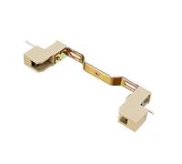 Ogquaton R7S Ampoule Douille Support de Lampe connecteur céramique céramique poignée pour la lumière d'inondation, 118 mm de Haute qualité