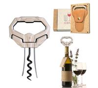OHAANYY Tire-Bouchon Bilame Ouvre-Bouteille Design Diamant pour Vins Ancien | L'excellence pour grands crus. Ouvre-bouteille bilame haute précision. Extrait bouchons fragiles et anciens sans aucun casse