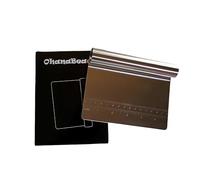 OhanaBeach®AIDE DE CUISINE MULTI-USAGE en acier inox。coupe pate boulangerie。corne patisserie。coupe gateau patisserie。spatule cuisine inox。raclette cuisine。séparateur de pâte。répartiteur de pâte