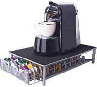 OHMG Tiroir de Rangement 60 Pièces pour Dosettes, Tassimo Tiroirs à Capsules de Café, Porte Dosette Tassimo, Support pour Machine à Café Avec Organisateur de Dosettes