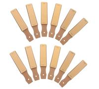 OHPHCALL 12 Pièces Planche à Poncer pour Affûtage Précis et Lissage des Pointes de Crayon Papier Abrasif pour Crayon de Dessin à Tête Plate Outil pour Artistes