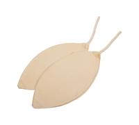 OHPHCALL 2 Pièces Vessie de Ballonnet de Laboratoire de Remplacement, Vessie pour L'échantillonnage des Gaz, Caoutchouc, Beige, Taille L, Étanche, pour Collecte de Gaz et Usage