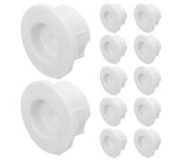 OHPHCALL 60 Pièces Crochet de Rail Inférieur pour Stores, Plastique | Pièces de Rechange pour Stores Horizontaux en Faux Bois, Blanc, 1,70x1,70x0,90cm, Bureaux et Maisons