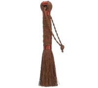 OHPHCALL Balai en Fibres de Palmier Outil Sûr et Pratique pour Jardinage, Brosse de Nettoyage Design Simple et Ergonomique pour Bonsaï pour Lavage des Pots de Fleurs