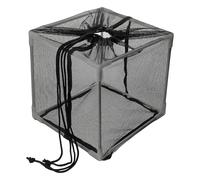 OHPHCALL Boîte de Filtration pour Bassin Pompe, Cage Filet Noire Renforcée | Préfiltre Facile à Installer, Cadre Plastique Épais et Maille Haute Densité pour Bassins Jardin