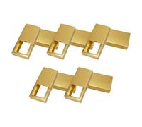 OHPHCALL Boîtes à Tiroirs en Papier Or pour Coffret à Offrir, Lot de 10 Pièces, Design Simple et Fonction de Rangement Sûre, pour Emballage Présent