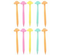 OHPHCALL Crayon Mécanique Plusieurs styles de Champignon en Plastique Pointe Rétractable et Résistante Set de 10 Pièces pour Écrire et Dessiner pour Garçon et Filles Plusieurs styles