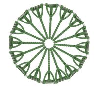 OHPHCALL Épingles de Ornement en Plastique Forme T Triangle, Lot de 100 Set de Set de Pièces, Facile à Utiliser, pour Fête et Banquet, Design Simple et Pratique