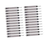 OHPHCALL Kit de 24 Outils en Acier Argenté pour Réparation de Bracelet de Montre, Réglage et Remplacement Facile des Maillons, pour Réparation de Montre