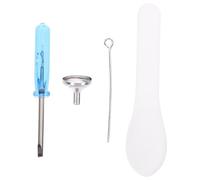 OHPHCALL Kit de Remplissage Léger et Portable Entonnoir en Acier Inoxydable 4 Pièces pour Urnes Mini, Accessoires pour Bijoux de Crémation pour Colliers et Pendentifs