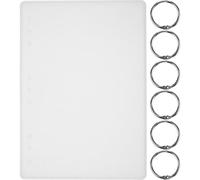 OHPHCALL Moule en Silicone Réutilisable pour Couverture de Bloc-notes B5, Résistant la Chaleur, en Métal et Silicone, pour Projets DIY et Fabrication de Carnets