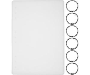 OHPHCALL Moule en Silicone Réutilisable pour Couverture de Bloc-notes B5, Résistant la Chaleur, en Métal et Silicone, pour Projets DIY et Fabrication de Carnets