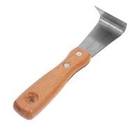 OHPHCALL Outil D'écorçage Manuel et Gratter Écorce pour Arbres Fruitiers en Acier Inoxydable avec Manche en Bois, pour Enlever Parties Pourries au Jardin