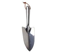 OHPHCALL Pelle de Jardin en Acier Inoxydable Légère Design Ergonomique, Bêche à Main Argentée pour Jardinage Extérieur et Transplantation
