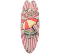 OHPHCALL Plaque Murale en Bois Forme Planche de Surf Décoration Créative Bord de Mer Surface Lisse sans Bavure pour Porte ou Fenêtre Légère
