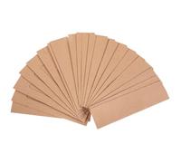 OHPHCALL Pochette à Stylo en Papier Kraft Naturel, Housse pour Stylo Légère et Résistante, pour Accessoires de Bureautique et Présents