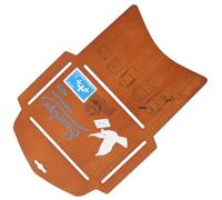 OHPHCALL Pochoir Règle Vintage Enveloppes Bois en pour Soi-même Marron Modèle pour Invitations de Fête et Occasions Spéciales