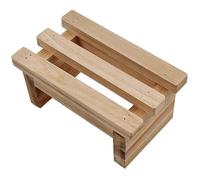 OHPHCALL Tabouret Simple Design en Bois Confortable et Pratique Petit Banc à Marche pour Garçon et Filles Cuisine, Salle de Bain ou Chambre