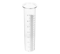 OHPHCALL Tube de Remplacement pour Pluviomètre Verre Borosilicate Jauge Pluie Extérieure Résistante Mesure Précise pour Jardin et Pelouse