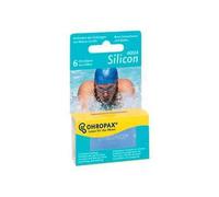 Ohropax Lot de 6 bouchons d'oreille Silicon Aqua, Lot de 2 (2 x)