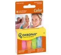 Ohropax Color Bouchons D'Oreille Multicolores En Mousse Contre Le Bruit 8 Pièces