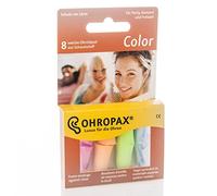Ohropax Lot de 5 bouchons d'oreille en mousse colorée 5 x 8 pièces