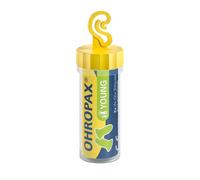 OHROPAX Young Lot de 2 bouchons d'oreilles en mousse souple pour oreilles avec petits conduits auditifs - Indice d'isolation acoustique SNR 35 dB - Idéal pour le calme, la concentration et les loisirs