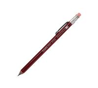 OHTO WN02-SP5-EN Porte-mine en bois, pointe fine de 0,5 mm, corps rouge foncé, corps rouge foncé, fabriqué à partir de cèdre d'encens