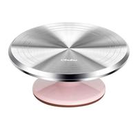 Ohuhu Plateau Tournant Patisserie, 30 cm Plateau Tournant Gateau, Plateau Tournant Décoration De Gâteau pour la Fabrication de Gâteaux, Cadeau pour Femme