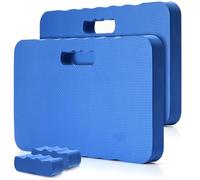 Ohuhu Protège-Genoux de Jardinage 2 Pièces, Tapis de Genoux Protection pour Genoux, Genouillère Extra épaisse pour Le Jardinage, Le Travail, Le Bain de bébé, l'exercice, 43 x 28 x 4 cm Bleu