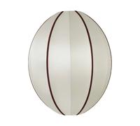Oi Soi Oi Abat-jour Indochina Classic Oval L Offwhite-bordeaux