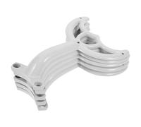 OIDANCLE Bras de ventilateur en métal, Fournitures pour ventilateurs, Support de ventilateur de plafond blanc, 5pcs, pour réparation et équilibrage, usage domestique et hôtel