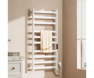 OihPaw Sèche-Serviettes, Blanc 1000×500 mm Chauffe-Serviettes Salle de Bain